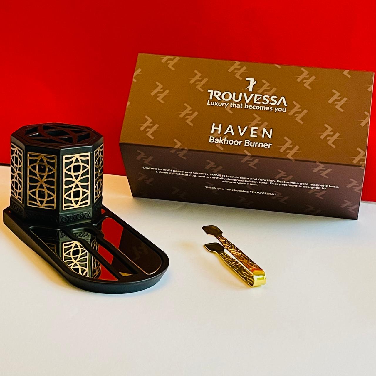 Haven Bakhoor Burner - Black