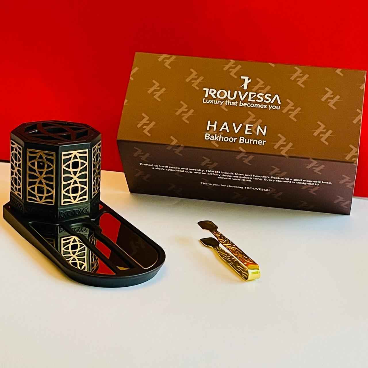 Haven Bakhoor Burner - Black