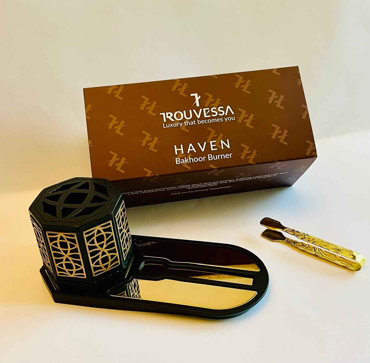 Haven Bakhoor Burner - Black