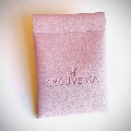 Trouvessa Self-Closing Leather Pouch - Lavender